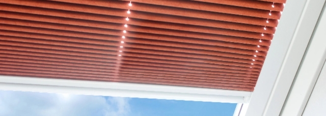 Plissees für Dachfenster