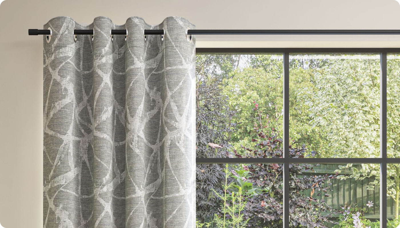 Massangefertigter Flächenvorhang