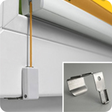 Messen auf Fensterrahmen für sensuna® Clip