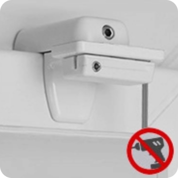 Plissee Klemmen Klemmträger Exklusiv