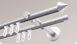 2 läufige Vorhangstange