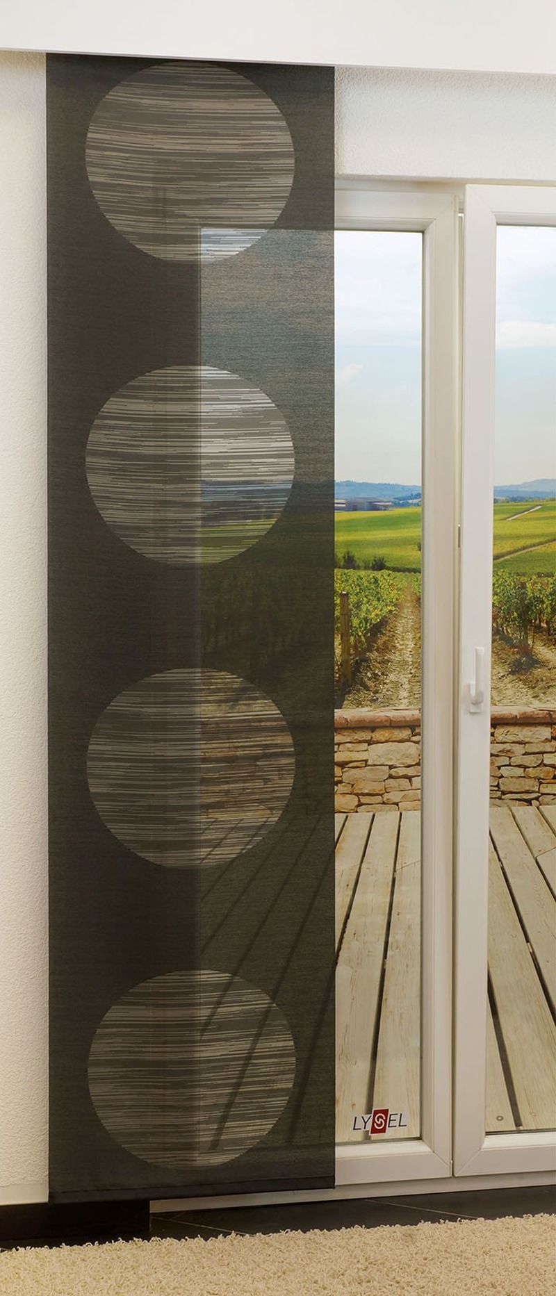 Flächenvorhang 245cm x 60cm