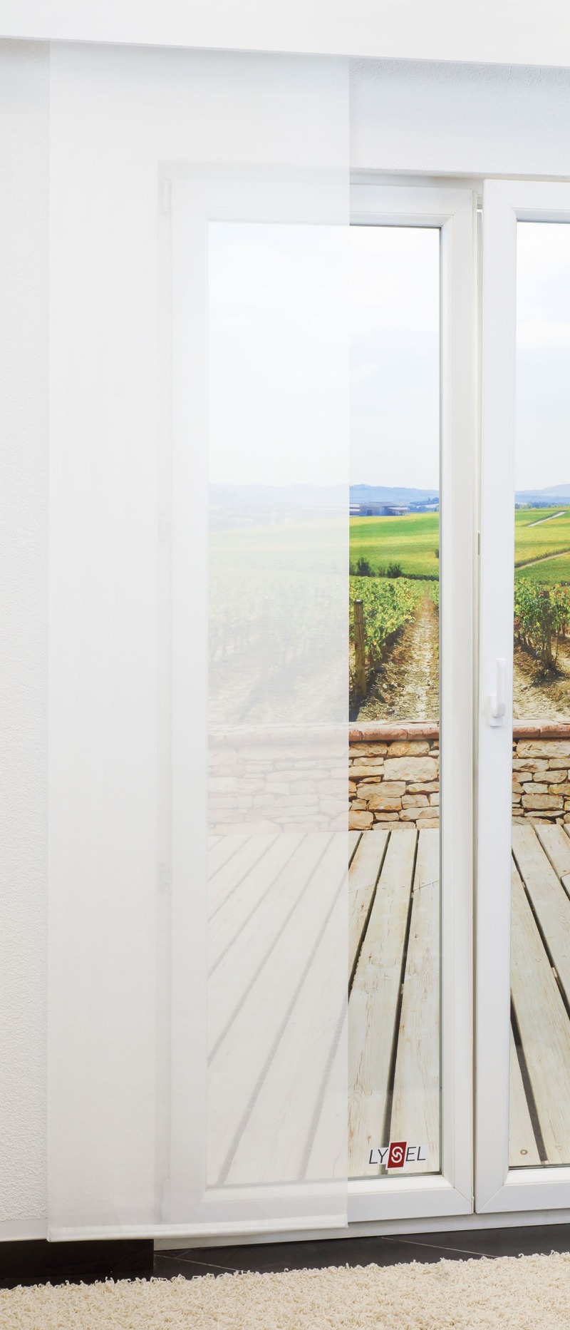 Flächenvorhang 245cm x 60cm