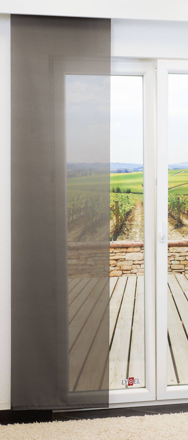 Flächenvorhang 245cm x 60cm