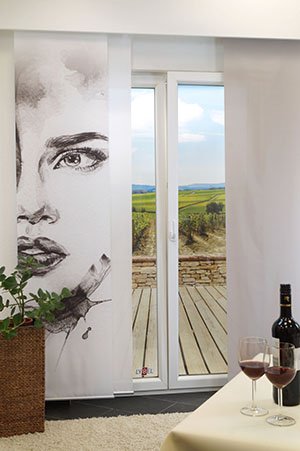 Ambiente Portrait Schiebegardinen