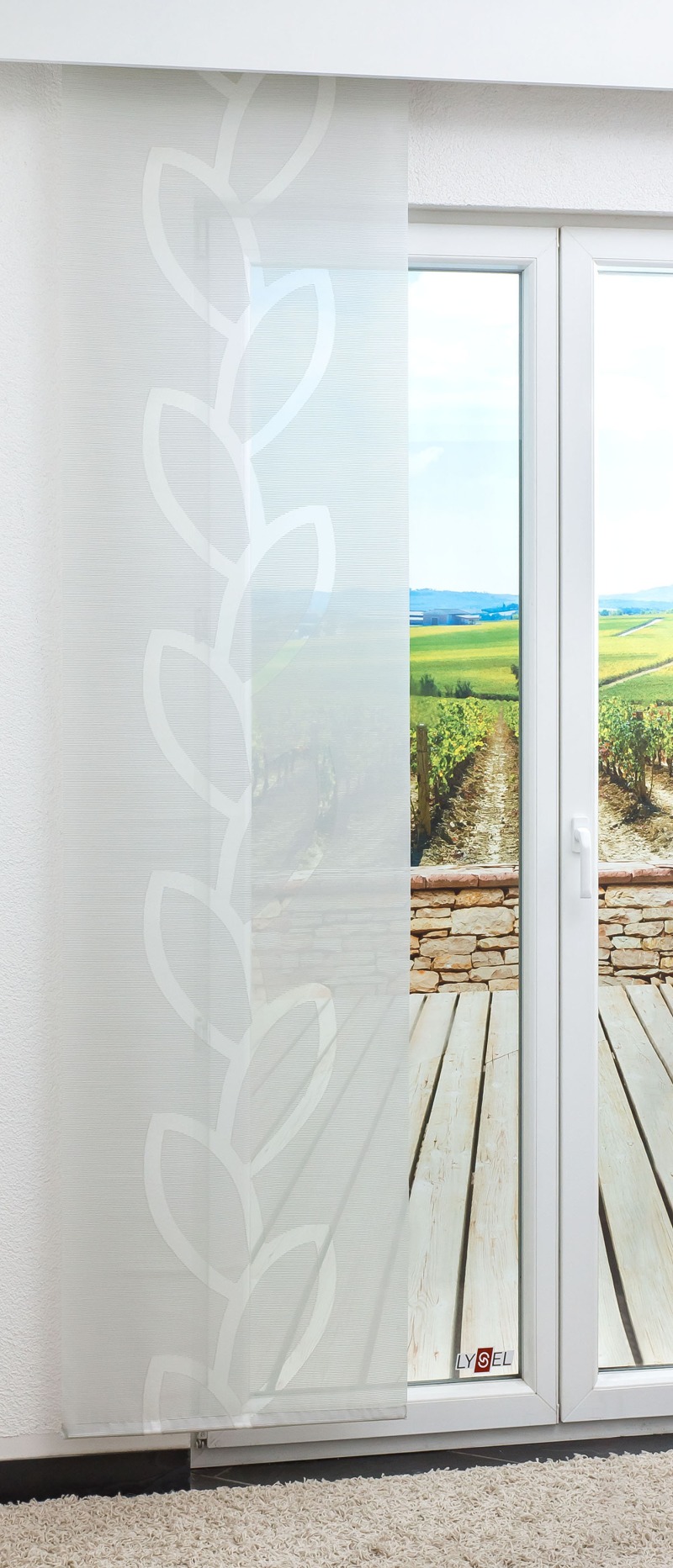 Schiebegardine Rankengewächs