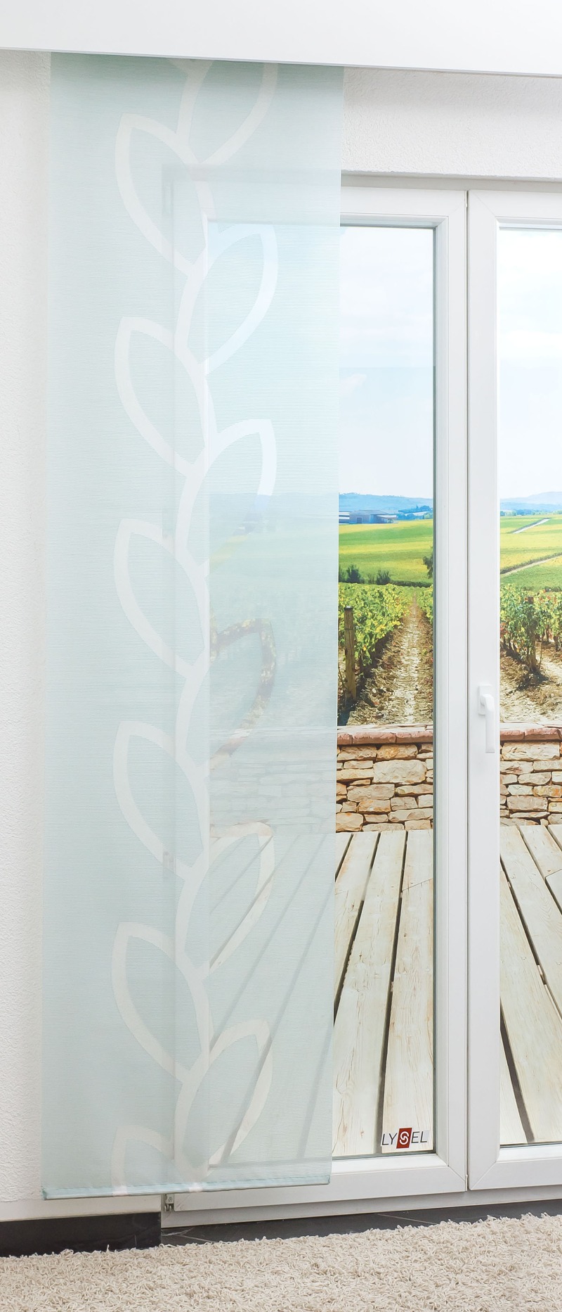 Schiebegardine Rankengewächs