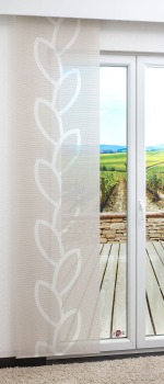 Vorschau Lysel - Schiebegardine Rankengewächs #1W beige