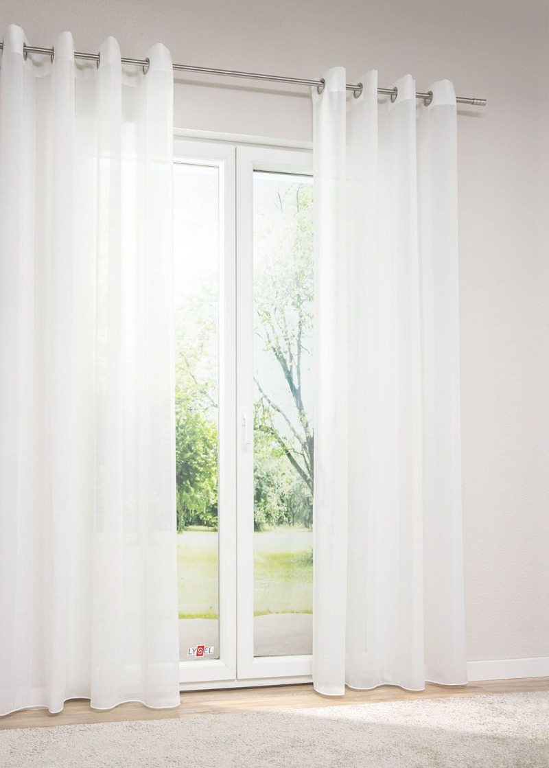 Lysel - Ösenschal Esira Cremeweiß