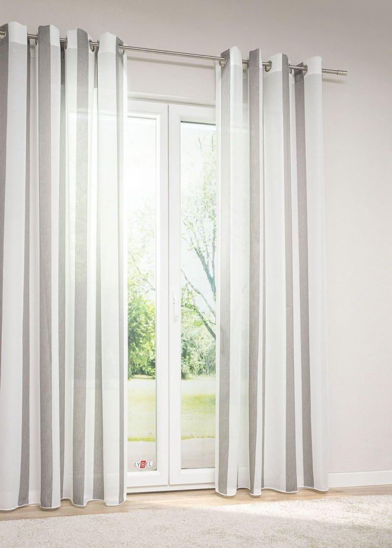 Lysel - Ösenschal Esira Grau