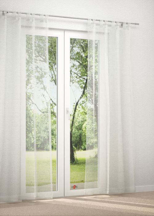 Schlaufenschal in Weiß