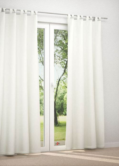 Schlaufenschal in weiß