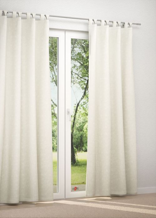 Schlaufenschal in weiß