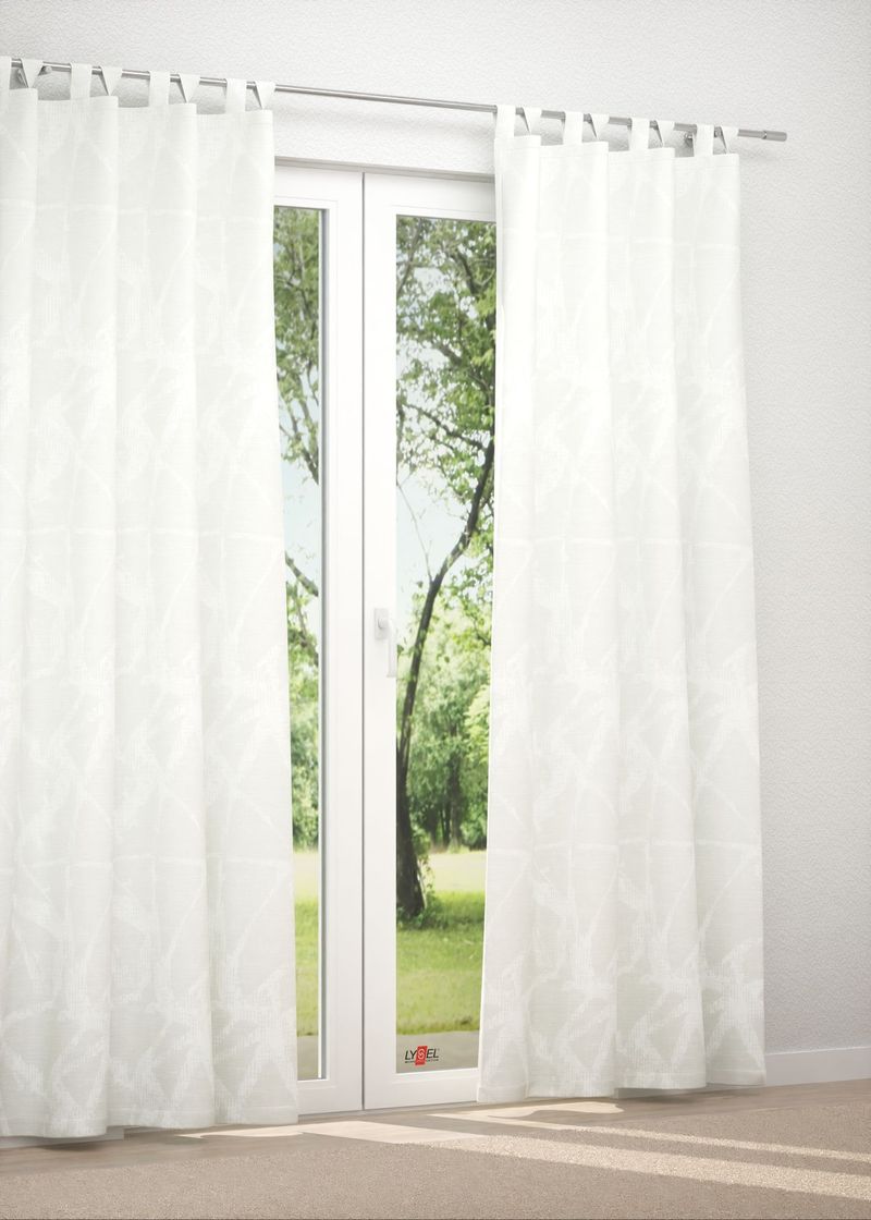 Schlaufenschal in Weiß