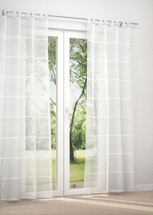 Schlaufenschal in Weiß