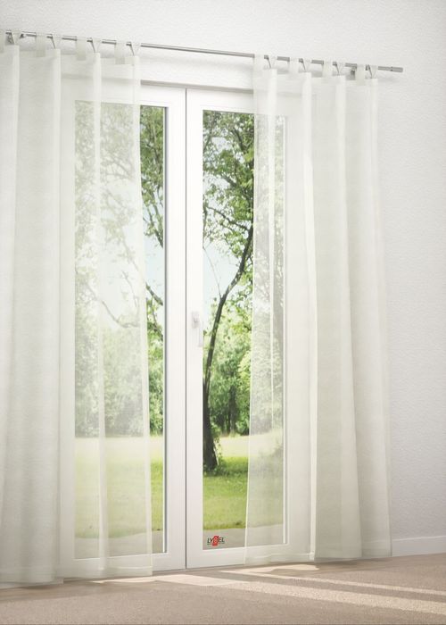 Schlaufenschal in Weiß