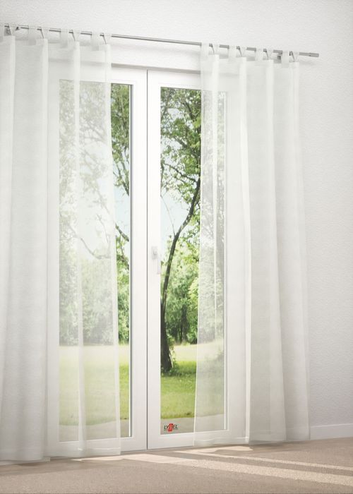 Schlaufenschal in Weiß