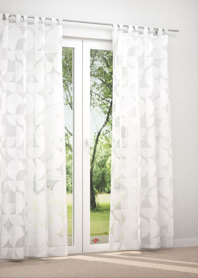 Schlaufenschal in Weiß