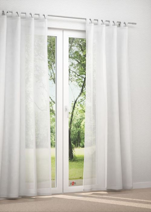 Schlaufenschal in Weiß