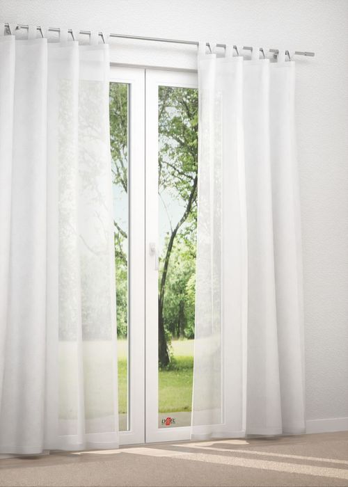 Schlaufenschal in Weiß