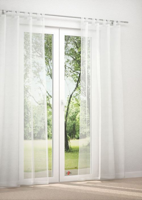 Schlaufenschal in Weiß