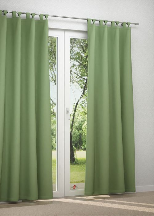 Schlaufenschal in Grün