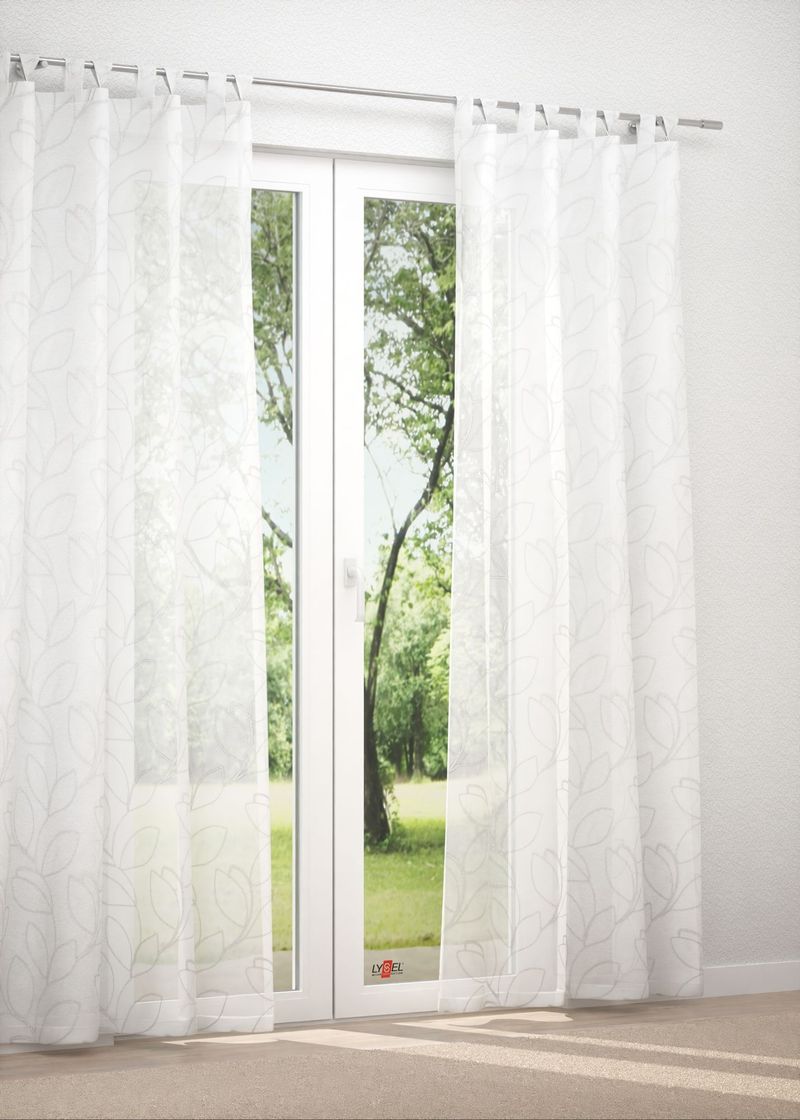 Schlaufenschal in Weiß