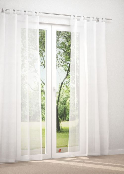 Schlaufenschal in Weiß