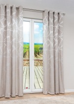 Vorschau Lysel - Ösenschal Mirinda #1W in grau hellbeige