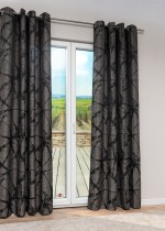 Vorschau Lysel - Ösenschal Mirinda #1W in grau schwarzgrau