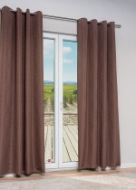 Vorschau Lysel - Ösenschal Design Eleganz #1W in Steingrau blassbraun