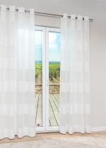 Vorschau Lysel - Ösenschal Coluna #1W in graublau natur