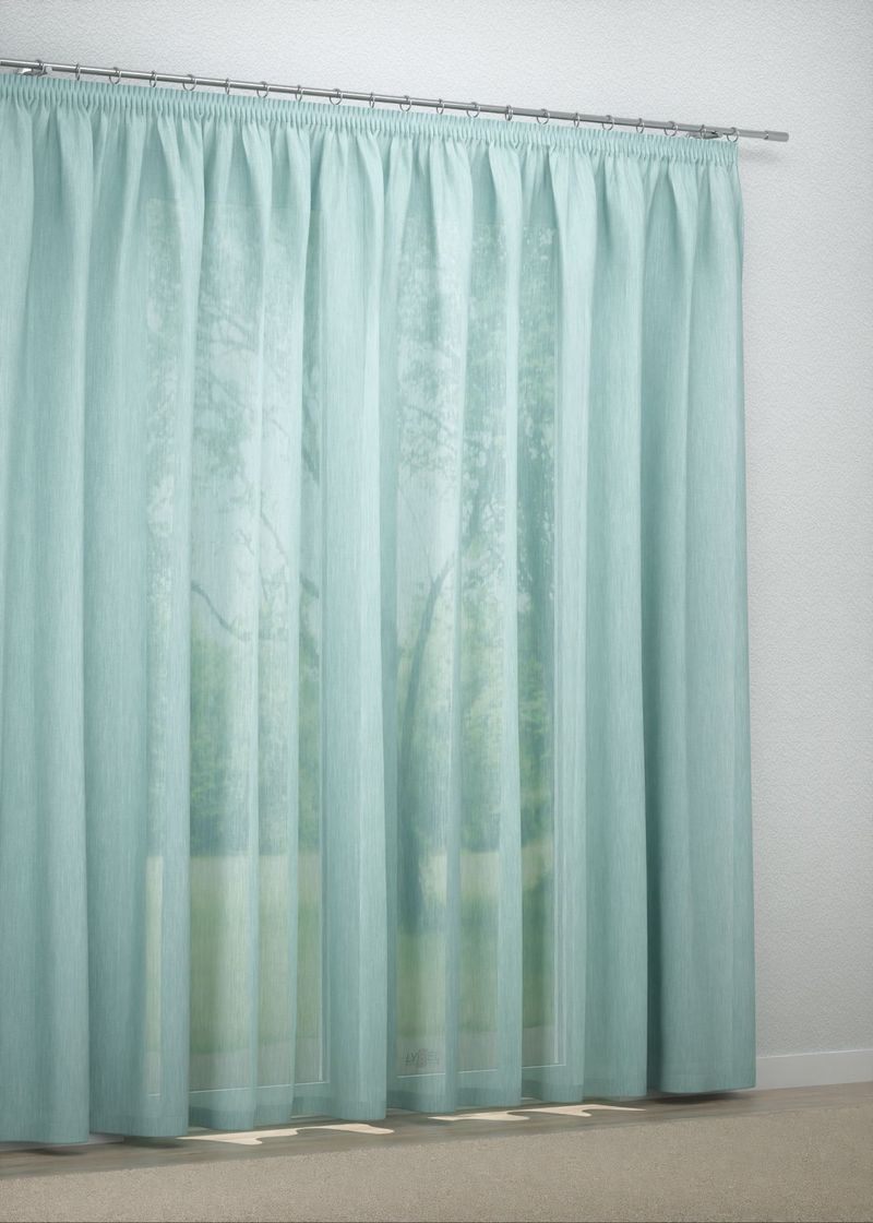 Gardinenstore in Grün