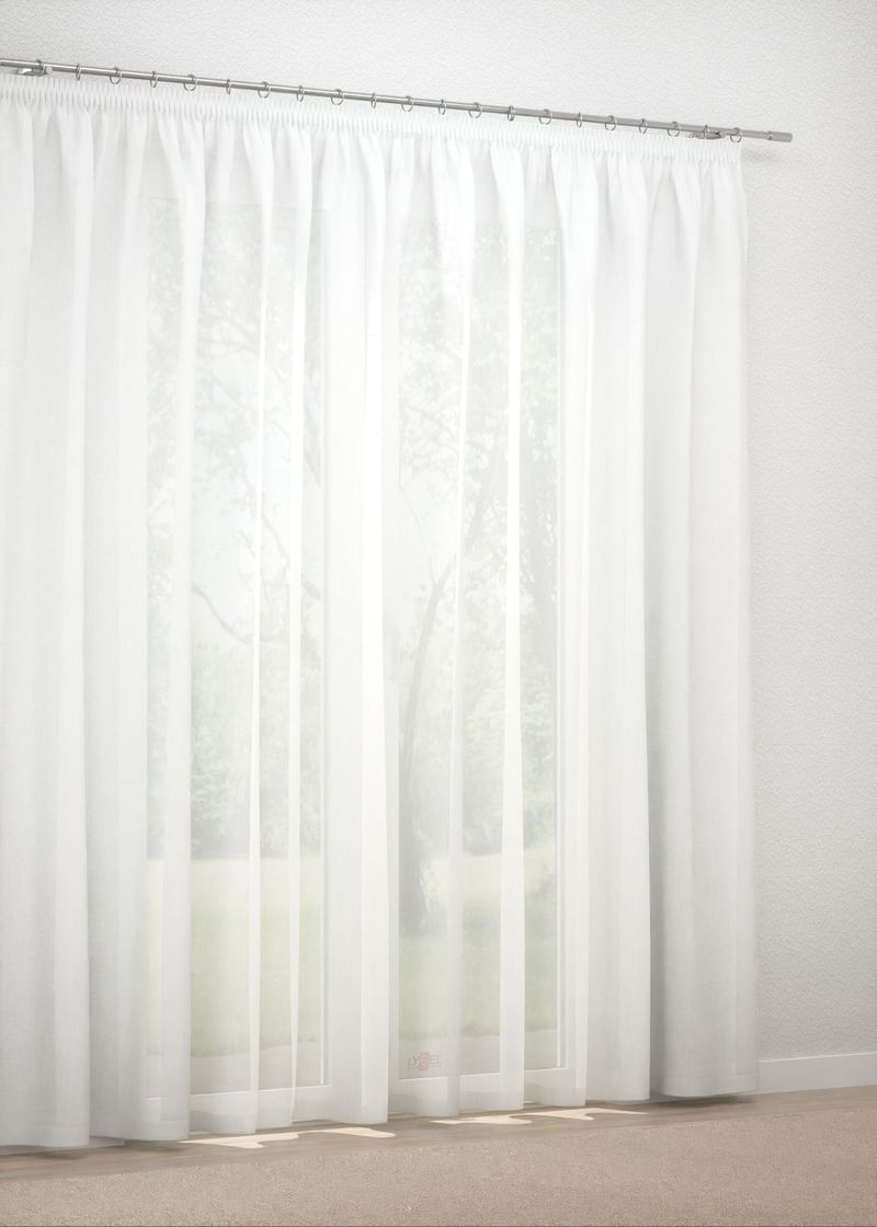 Gardinenstore in Weiß