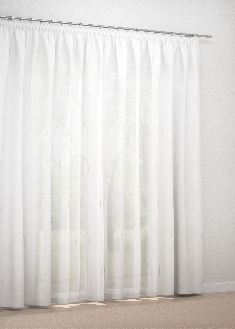 Gardinenstore in Weiß