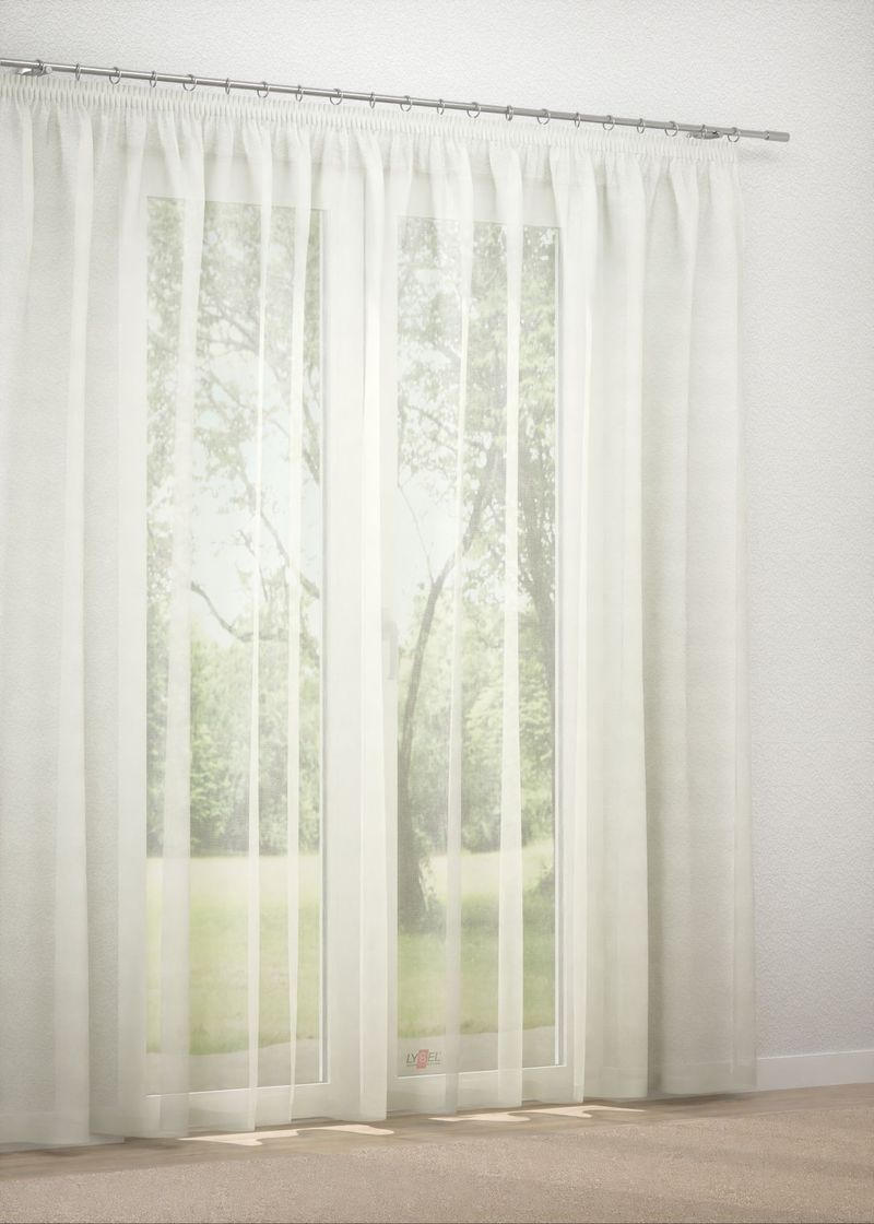 Gardinenstore in Weiß