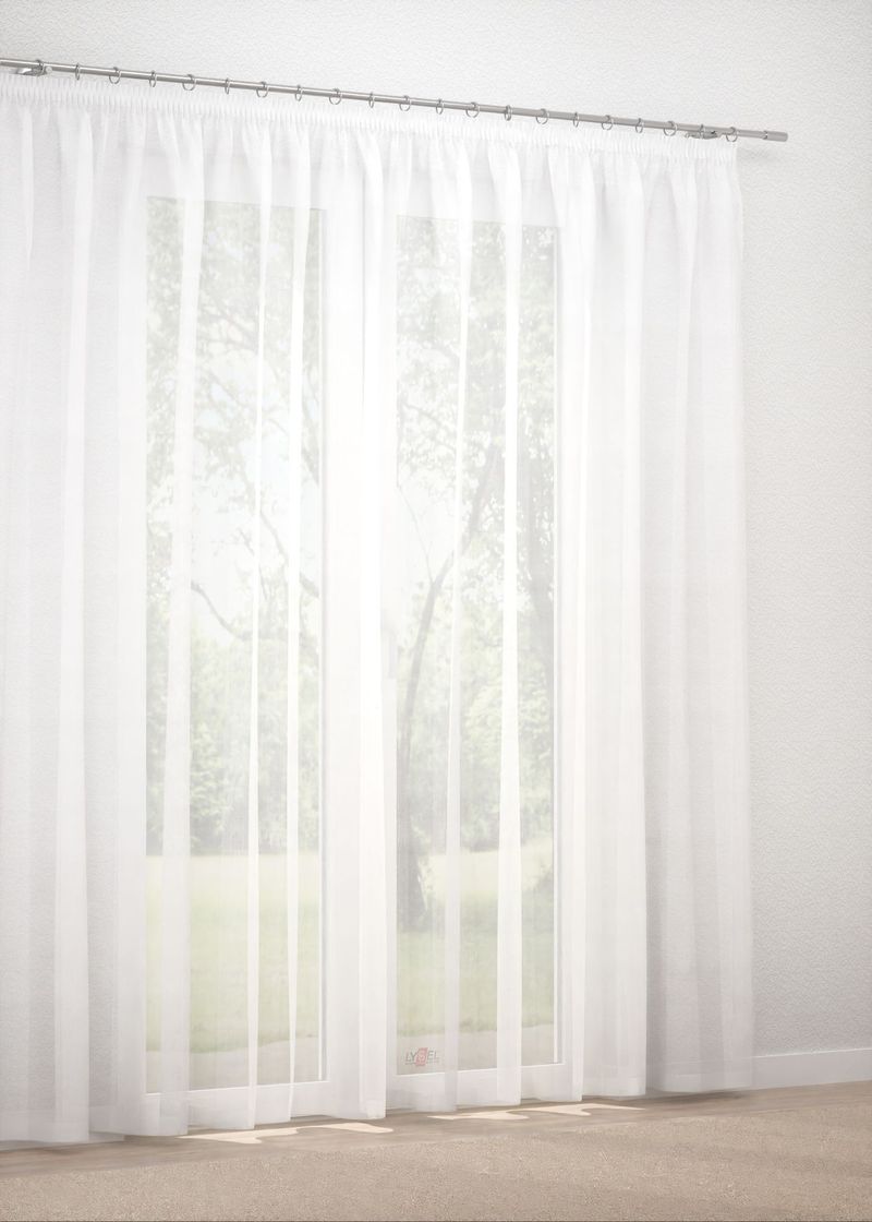 Gardinenstore in Weiß