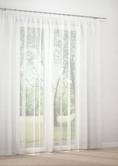 Gardinenstore in Weiß