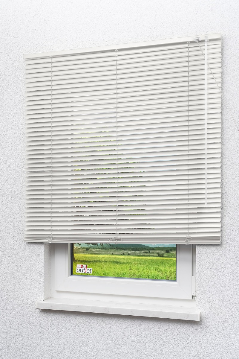 Lysel Outlet - Alujalousie 25mm Weiß