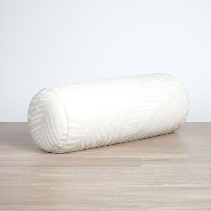 Dekokissen Nackenrolle in Beige