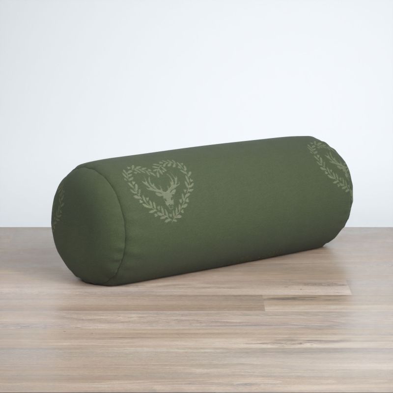 Dekokissen Nackenrolle in Grün