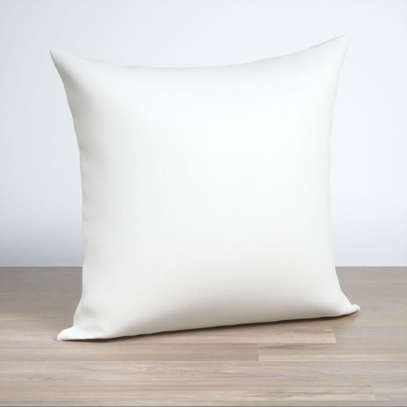 Dekokissen quadratisch in weiß