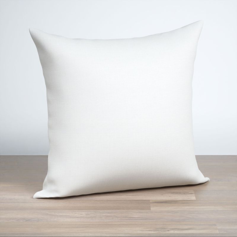 Dekokissen quadratisch in weiß