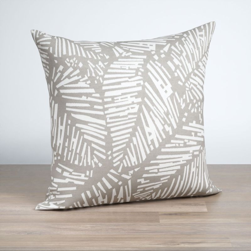 Dekokissen quadratisch in Grau