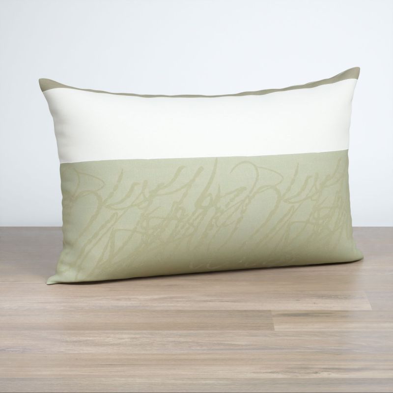 Dekokissen rechteckig in grün