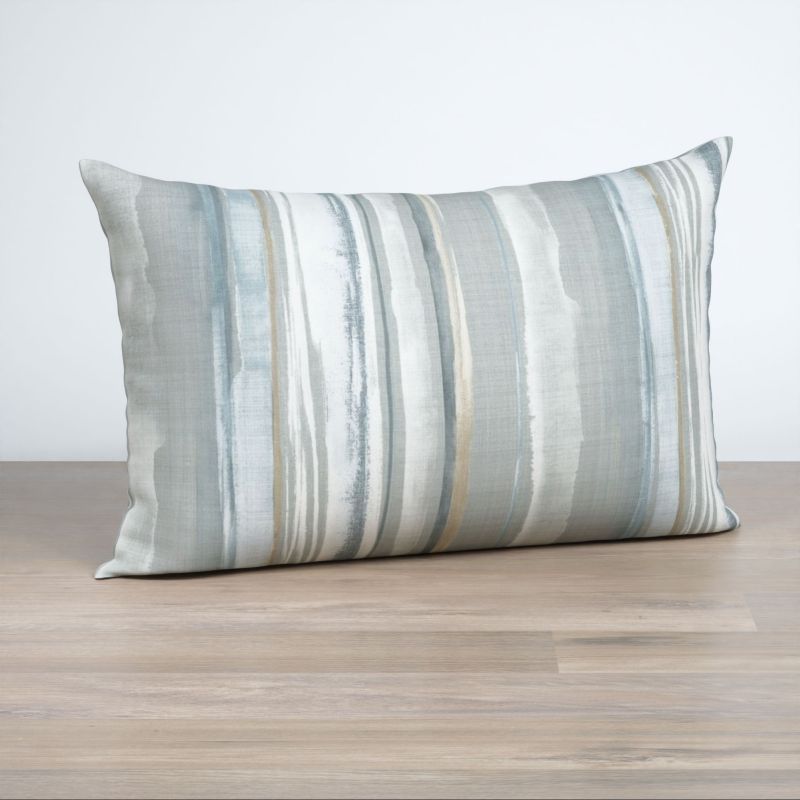 Dekokissen rechteckig in blau