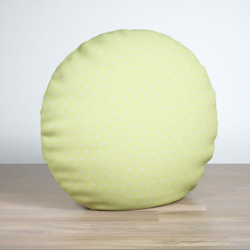 Dekokissen rund in grün