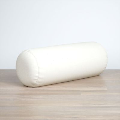 Dekokissen Nackenrolle in weiß