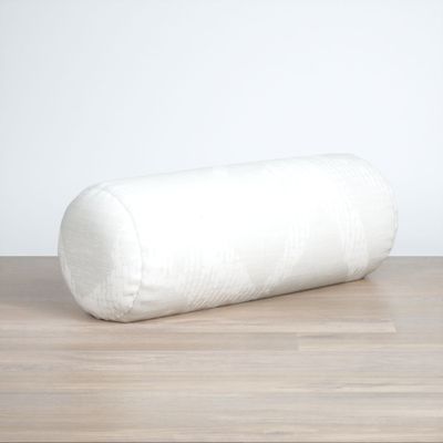 Dekokissen Nackenrolle in Weiß