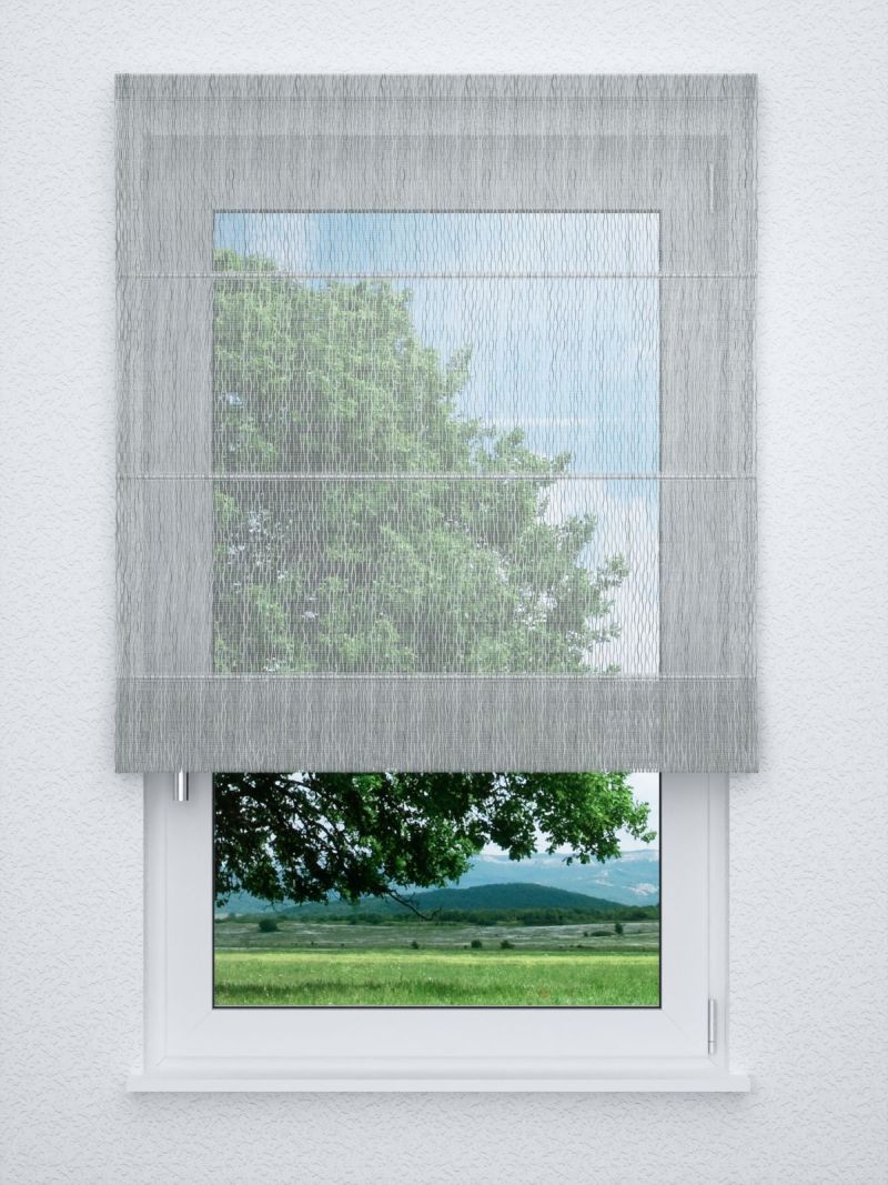 Raffrollo classic in Weiß